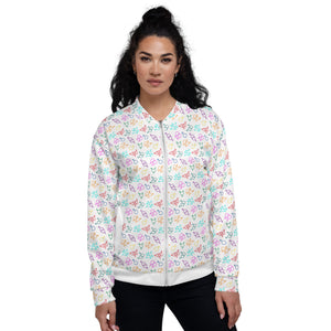 Come As You Are (Light) Bomber Jacket | Queer Art