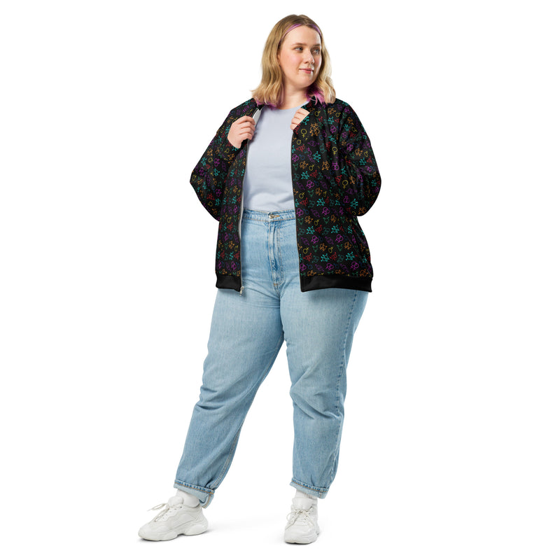 Come As You Are Bomber Jacket | Queer Art & Black Pride