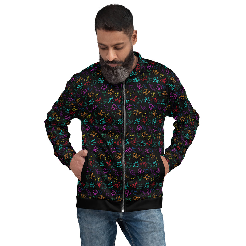 Come As You Are Bomber Jacket | Queer Art & Black Pride