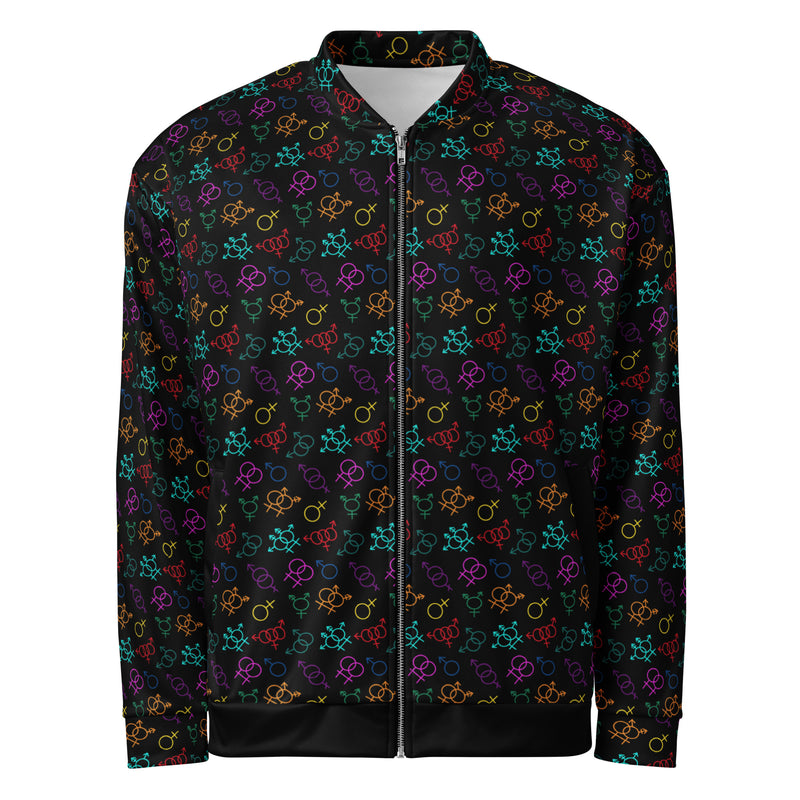 Come As You Are Bomber Jacket | Queer Art & Black Pride