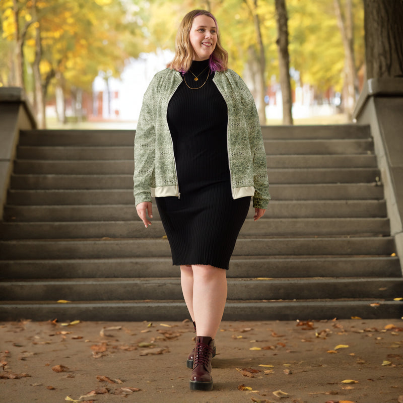 Spanish Moss Bomber Jacket | Southern Gothic Queer Art
