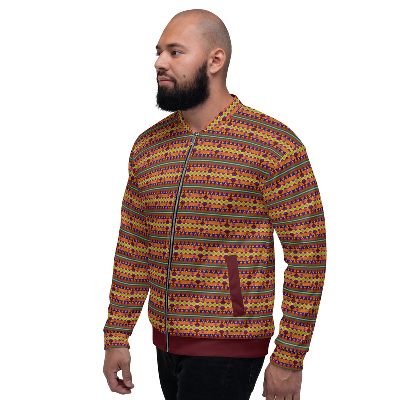 Kujichagulia Bomber Jacket | Black Self-Determination Apparel