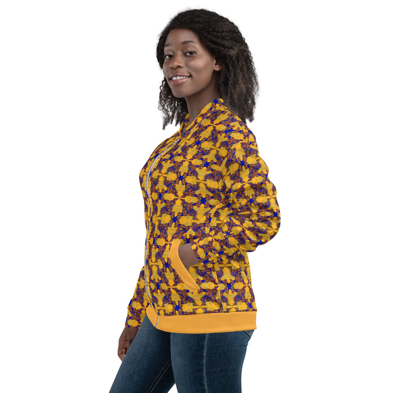 Hot Wata Bomber Jacket | Oshun & Black Pride Apparel