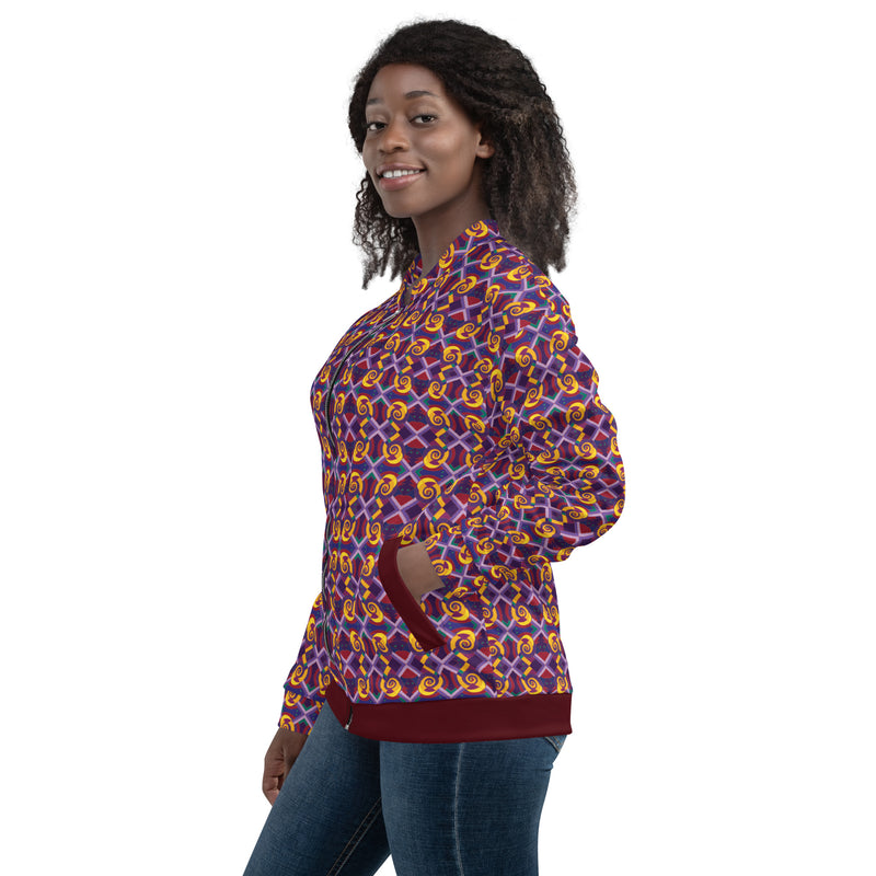 Yansa Gathers Bomber Jacket | Afrocentric Orisha Fashion
