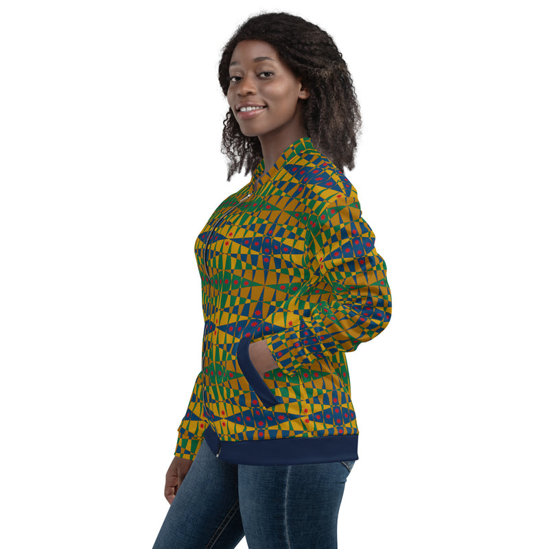 Pitti Pat To Market Bomber Jacket | Afrocentric Fashion
