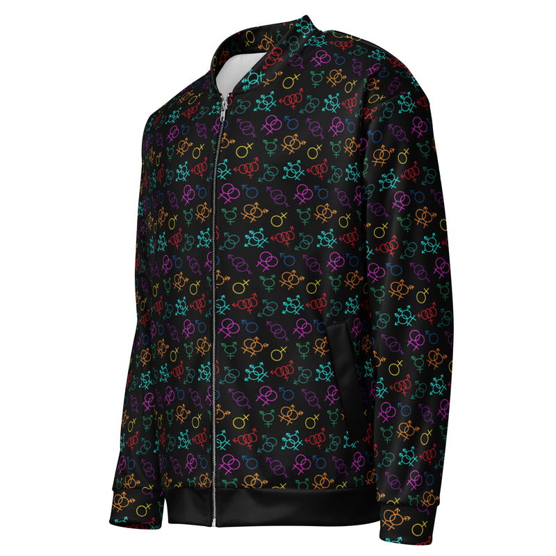 Come As You Are Bomber Jacket | Queer Art & Black Pride