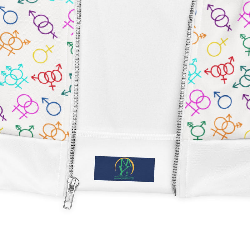 Come As You Are (Light) Bomber Jacket | Queer Art
