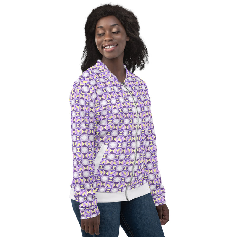 Oba Moro Pathways Bomber Jacket | Afrocentric Orisha Fashion