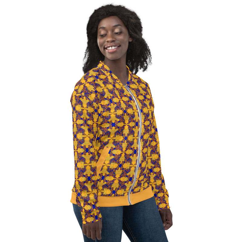 Hot Wata Bomber Jacket | Oshun & Black Pride Apparel