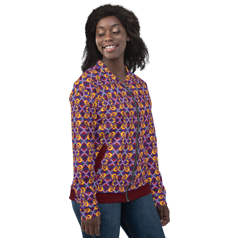 Yansa Gathers Bomber Jacket | Afrocentric Orisha Fashion