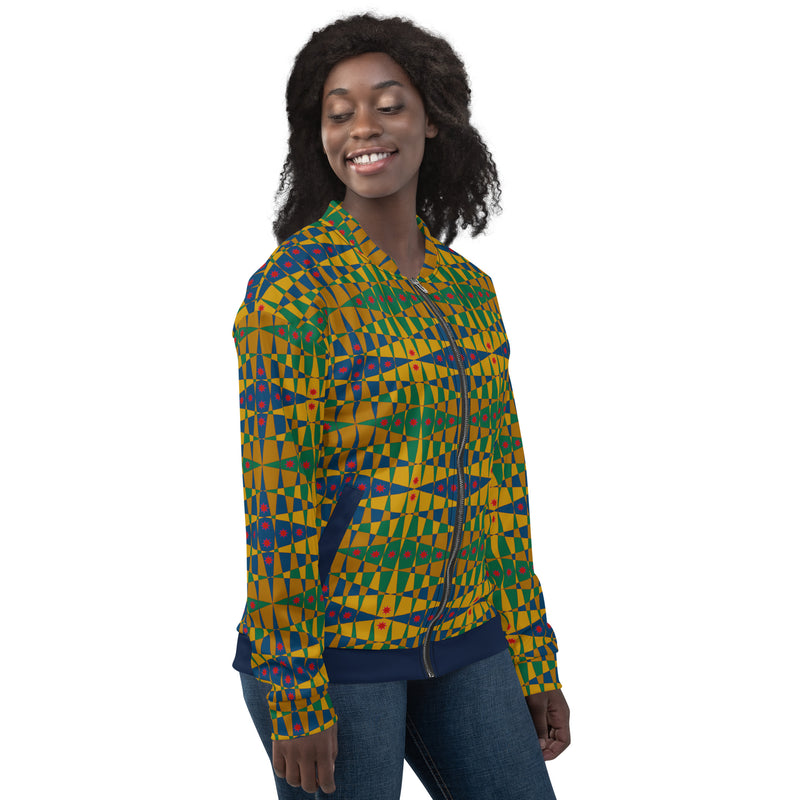 Pitti Pat To Market Bomber Jacket | Afrocentric Fashion