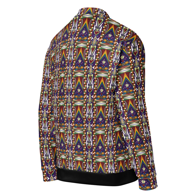 Watermelon Proud Bomber Jacket | Black Queer Pride