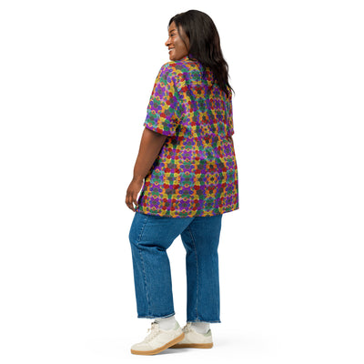 Bubbling With Pride Button Shirt | Queer Pride Apparel