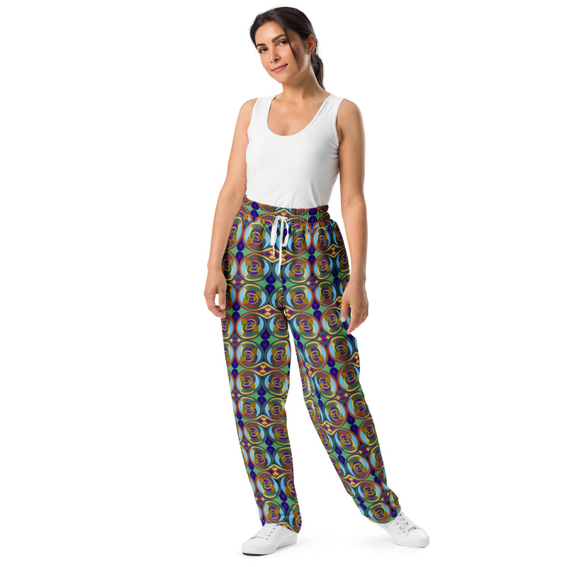 A Strong Wind Working Wide-leg Joggers | Black Queer Art