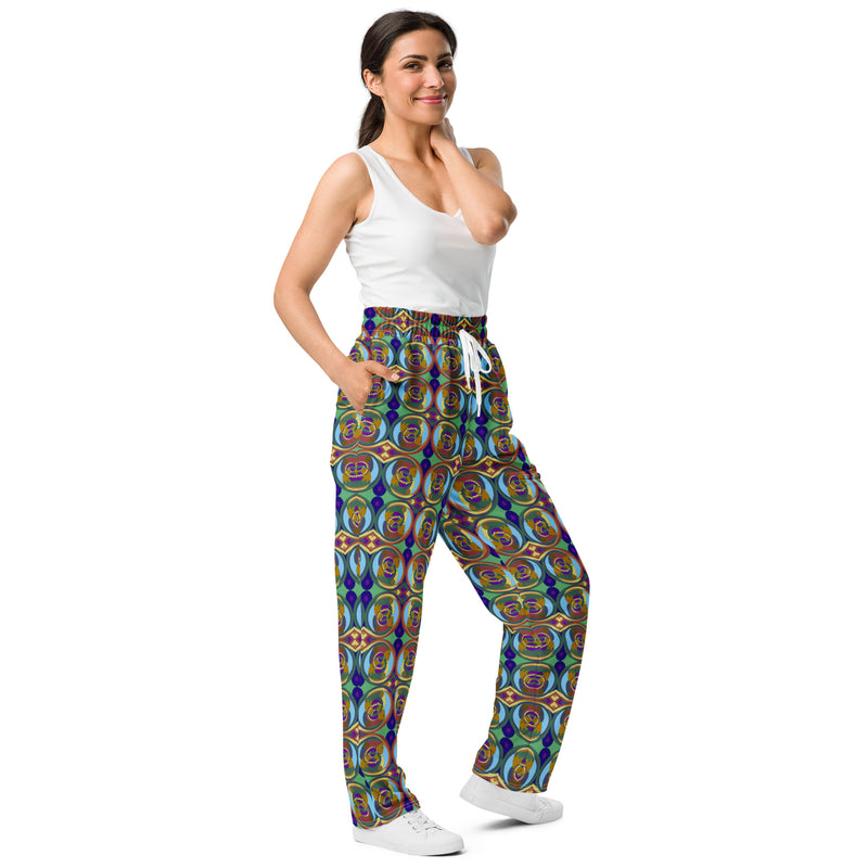 A Strong Wind Working Wide-leg Joggers | Black Queer Art