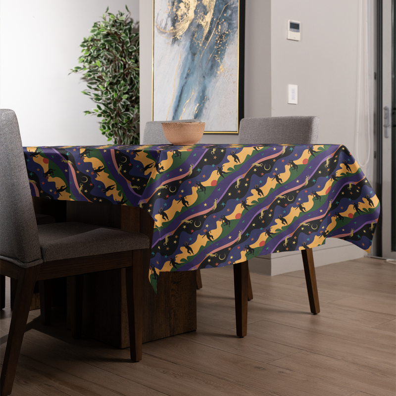Autumn Dancers Tablecloth | Black & Queer Home Decor