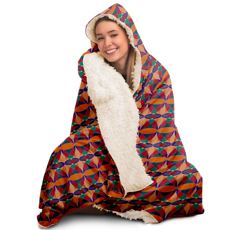 Ujima Hooded Blanket | Kwanzaa & Black Heritage Decor