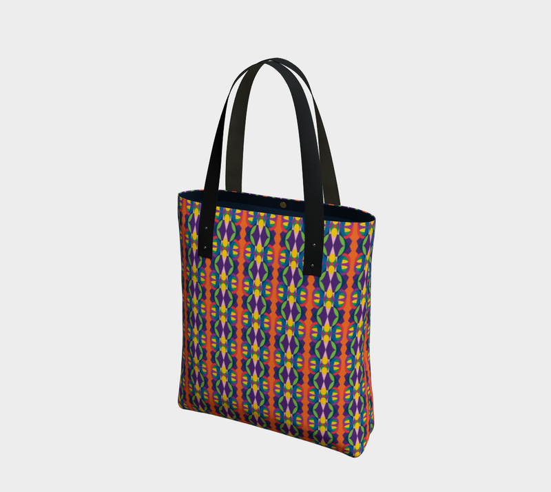 Carnival Butterfly Baby Tote Bag | Black Queer Art