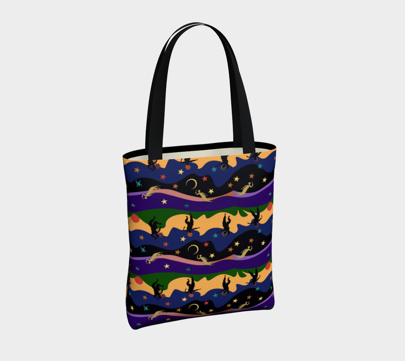 Autumn Dancers Tote Bag | Black Queer Art