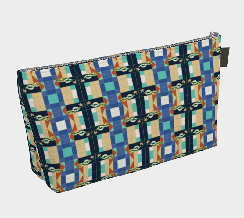 Deep Wata Makeup Bag | Afrocentric Queer Art