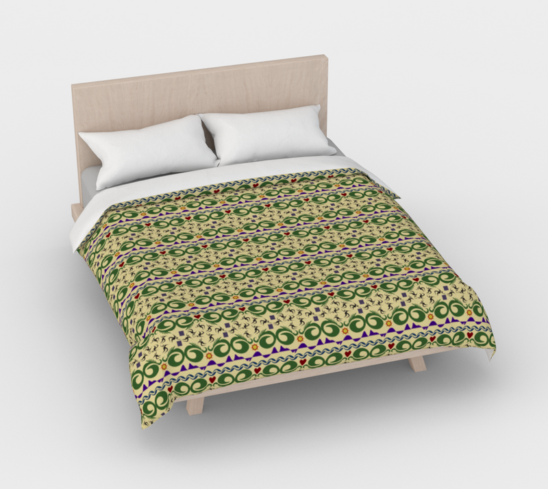 Cave Songs Duvet Cover