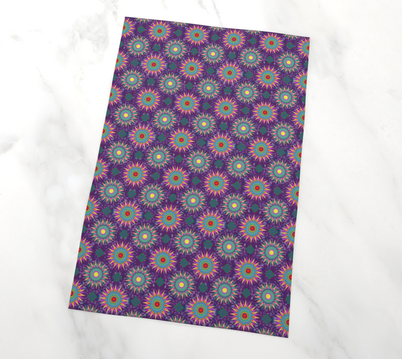 Bonfire Night Tea Towel | Black Queer Art