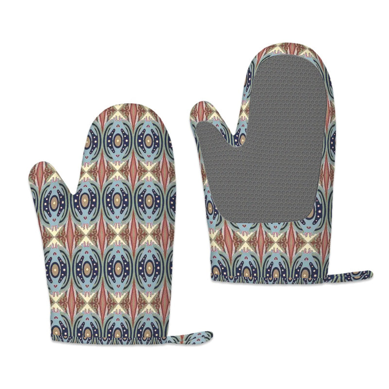 Exit The Cosmic Egg Silicone Oven Mitts