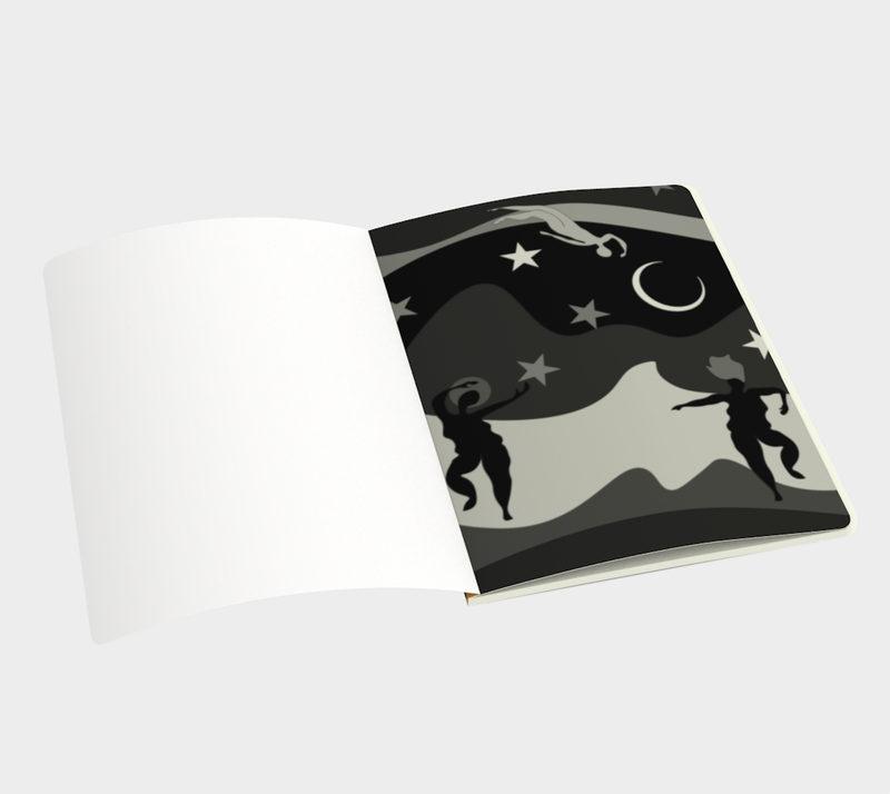 Autumn Dancers Notebook | Black Joy & Queer Art