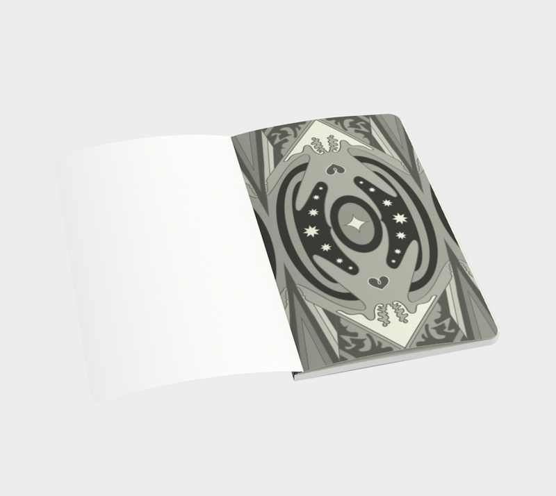 Exit The Cosmic Egg Notebook | Black Queer Art