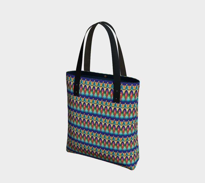 Our Sacred Temples Tote Bag | Afrocentric Spirituality