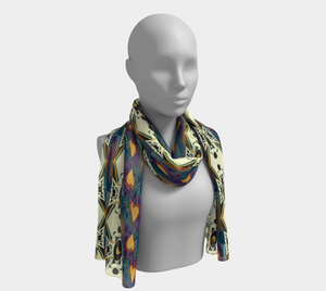 Spider Granma's Love Village Long Scarf | Afrocentric Queer Art