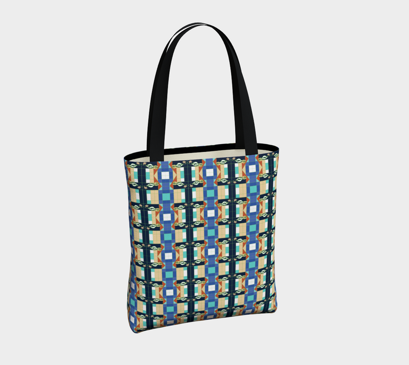 Deep Wata Tote Bag | Afrocentric Queer Art