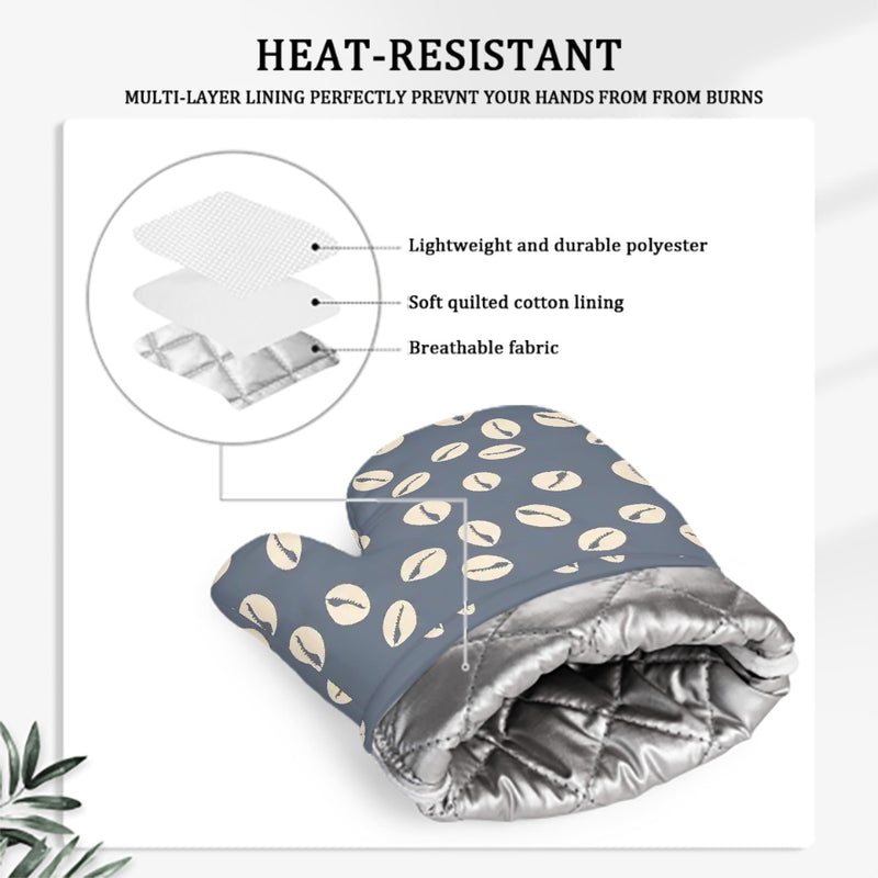 Chitter Chatter Silicone Oven Mitt Set