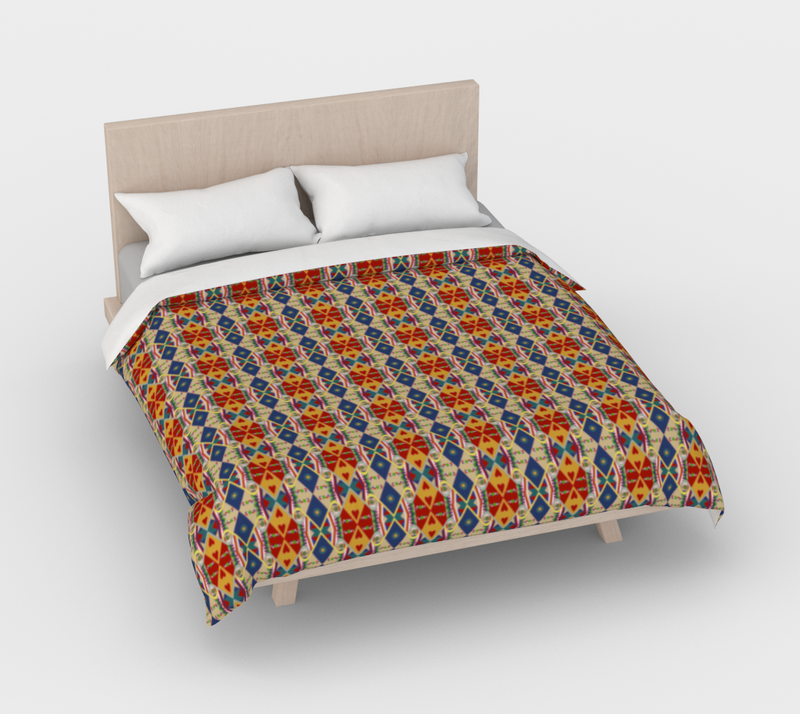 Egun Illuminations Duvet Cover