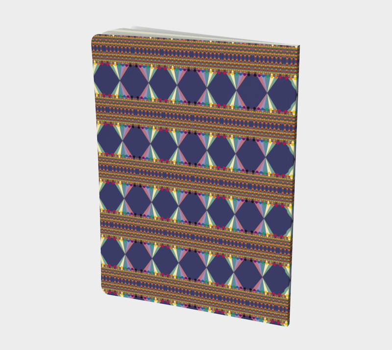 Vibing On The Wavelength Notebook | Queer Art Journal