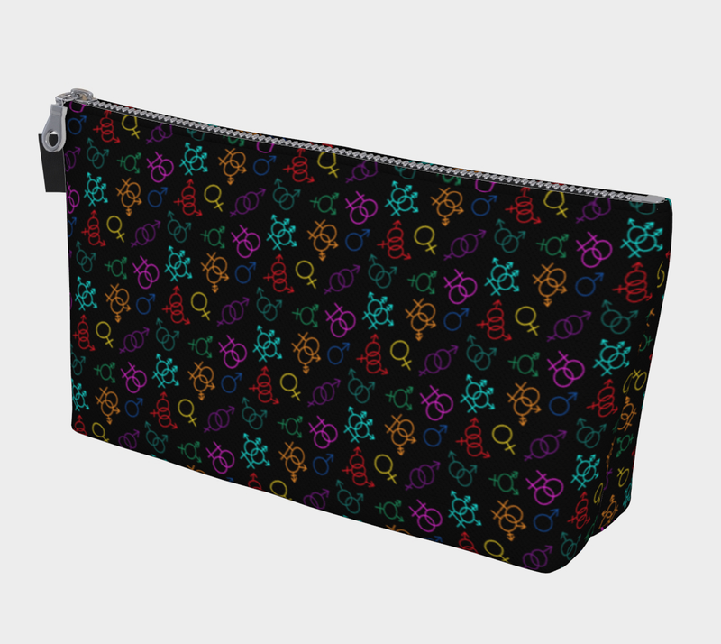 Come As You Are Makeup Bag | Queer Affirming Art