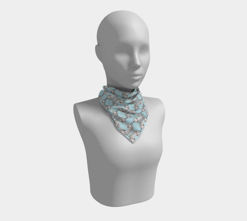 Truth Speaking Is Wealth Square Silk Scarf | Black Empowerment