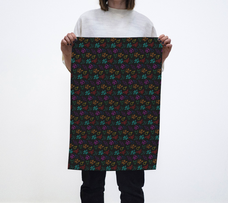 Come As You Are Tea Towel | LGBTQ+ Pride Decor