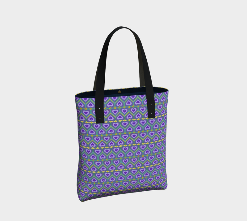 Lavender Love Tote Bag | Queer Art & Pride