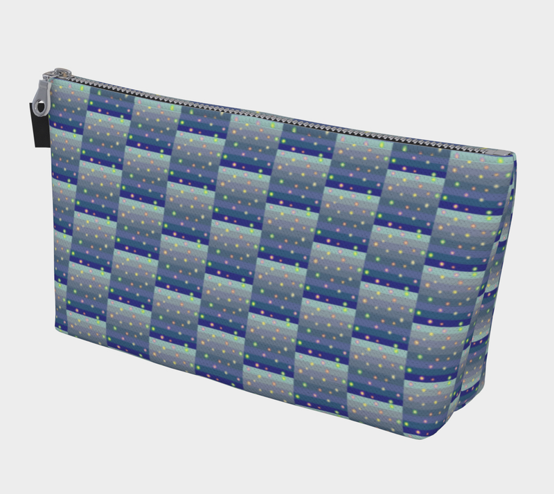 Winter Star Basket Makeup Bag | Black Queer Art