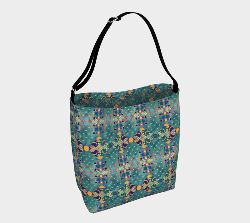 Aqua De Luna Crossbody Tote