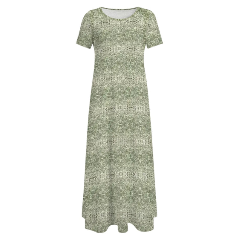 Spanish Moss Short Sleeve Maxi Dress