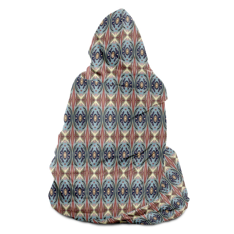 Exit The Cosmic Egg Hooded Blanket | Black Queer Art