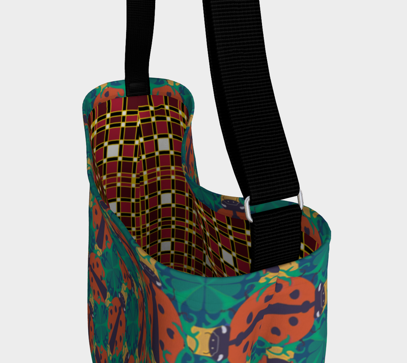 Ladybird Luck Messenger Tote