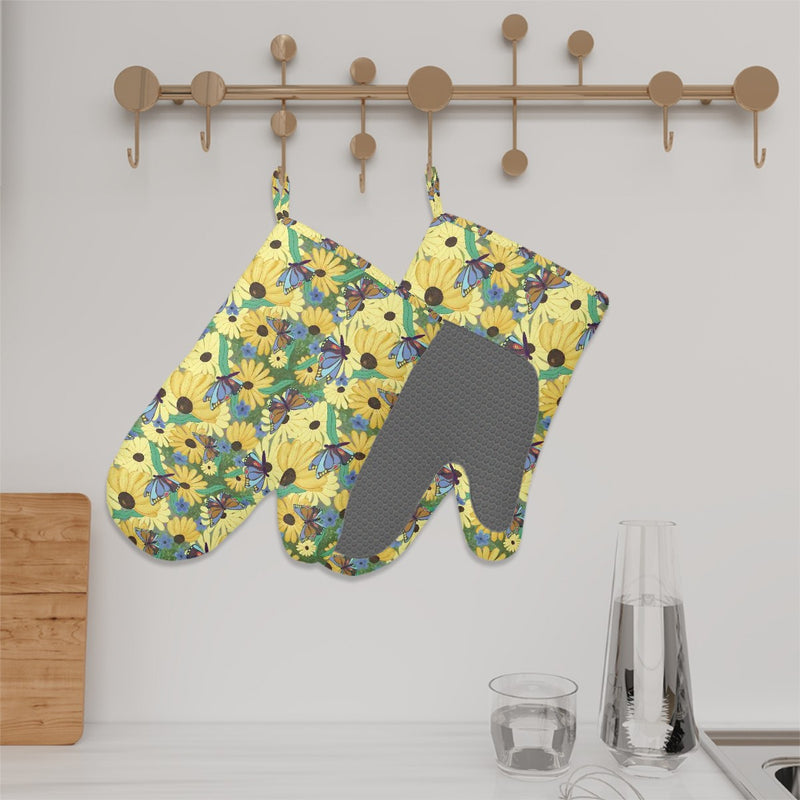 The Susans Party Silicone Oven Mitt Set