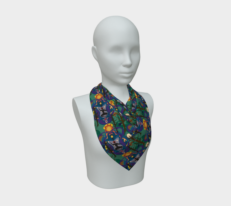 Huselves N Alla Creation Silk Square