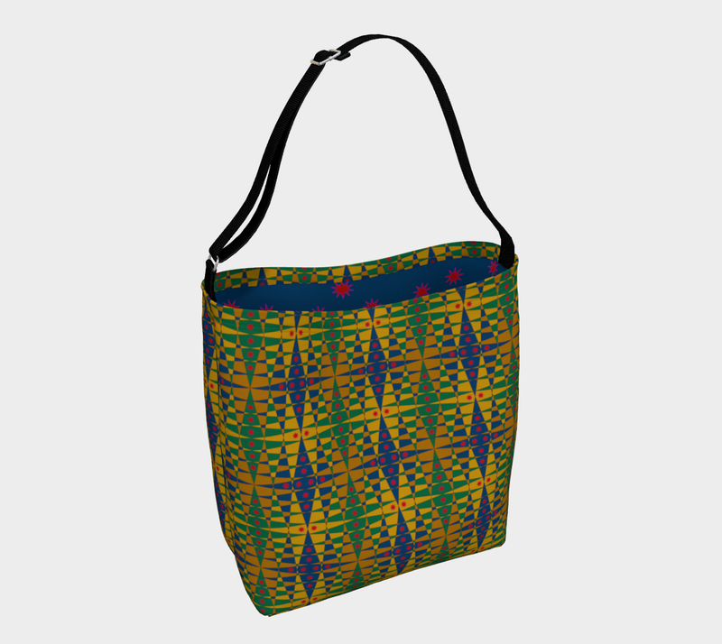 Pitti Pat To Market Day Tote | Afrocentric Shopping Bag