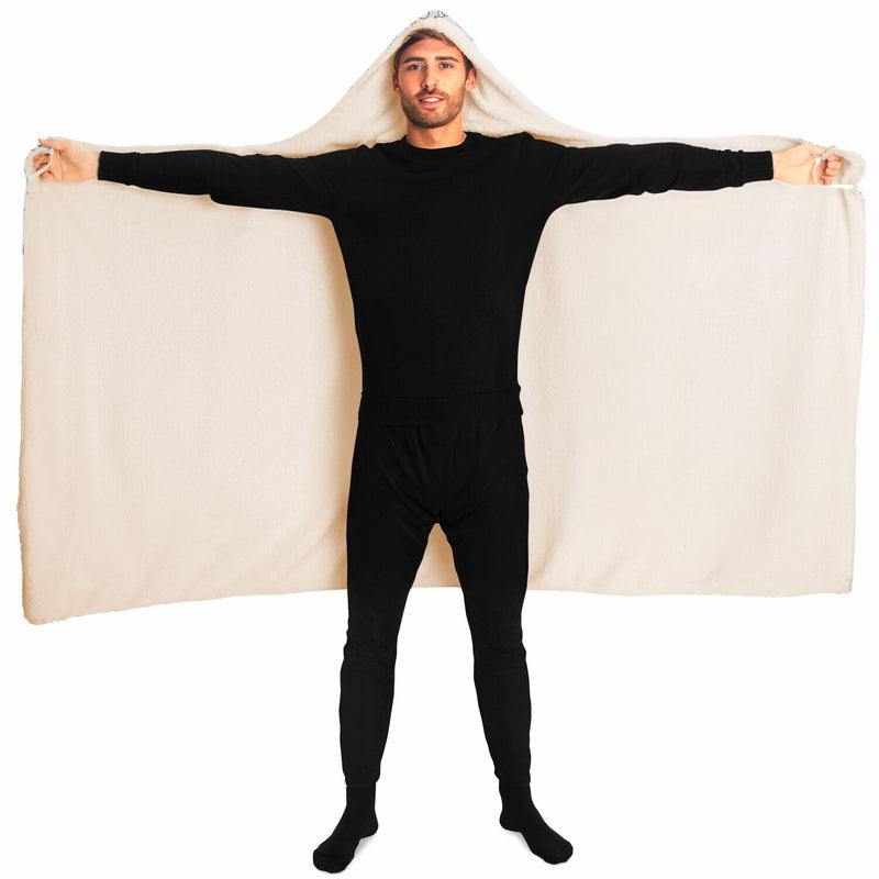 Come As You Are Hooded Blanket | Black Queer Joy Decor