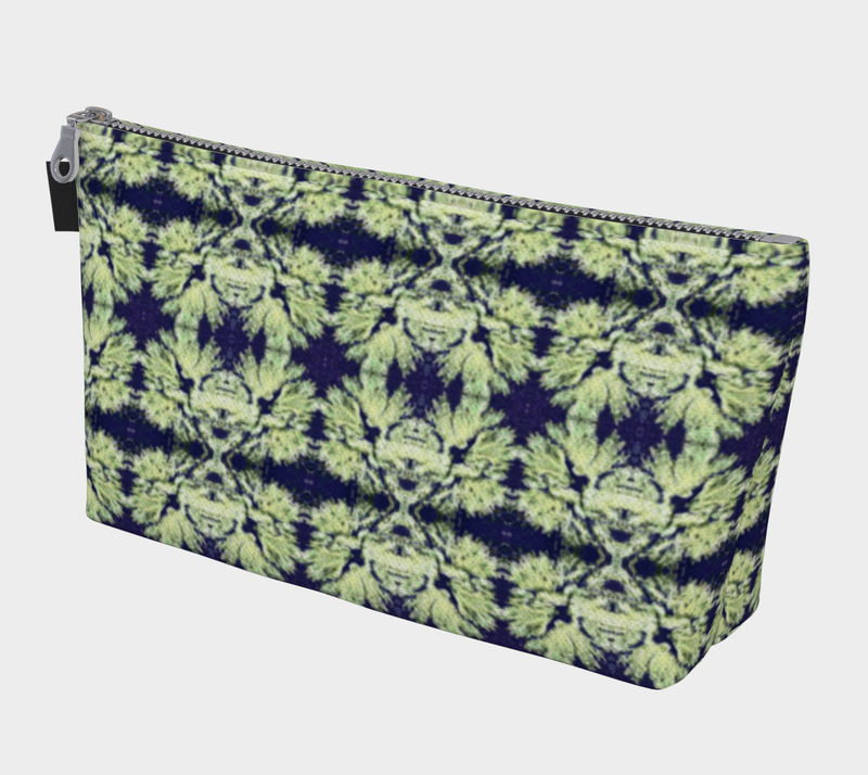 Lovin Lichen Makeup Bag | Black Botanical Pride