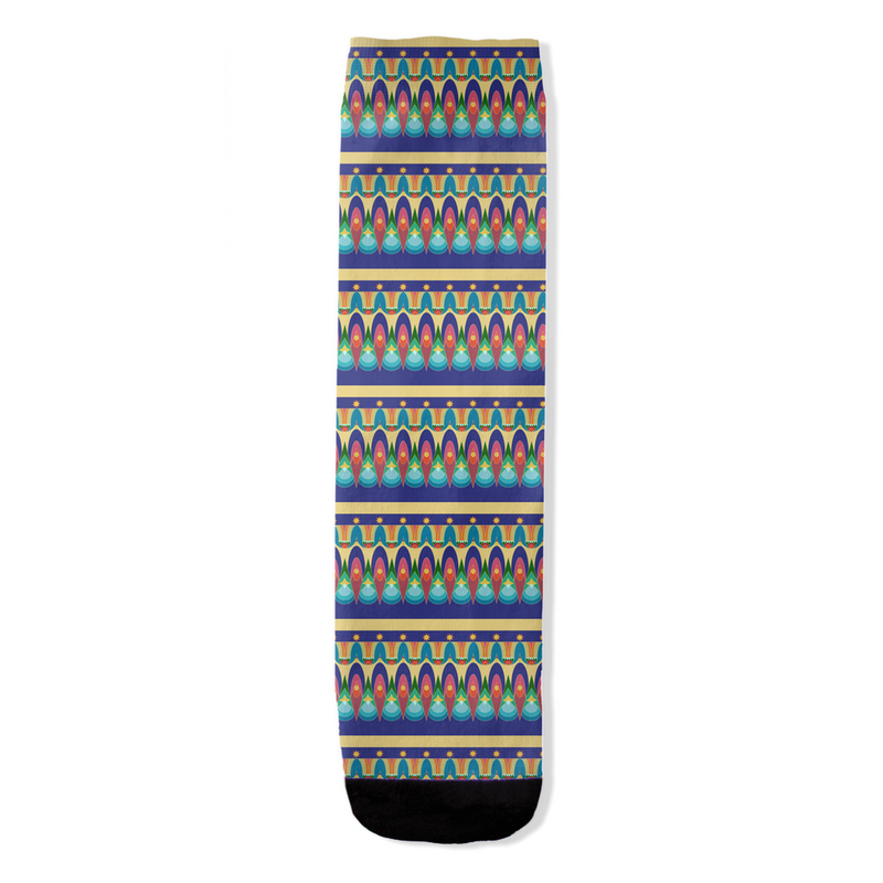 Our Sacred Temples Socks | Afrocentric Spirituality